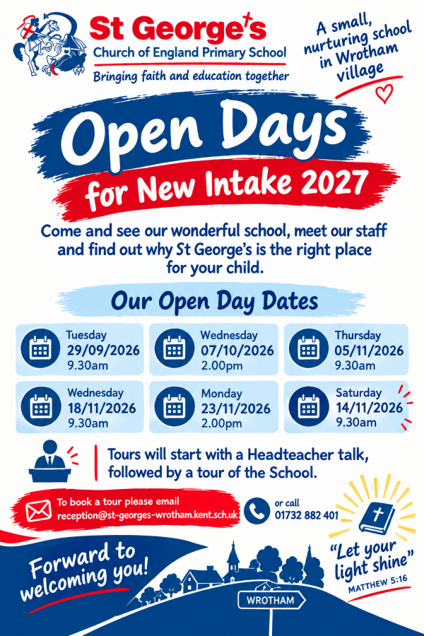 Open days 2027 poster